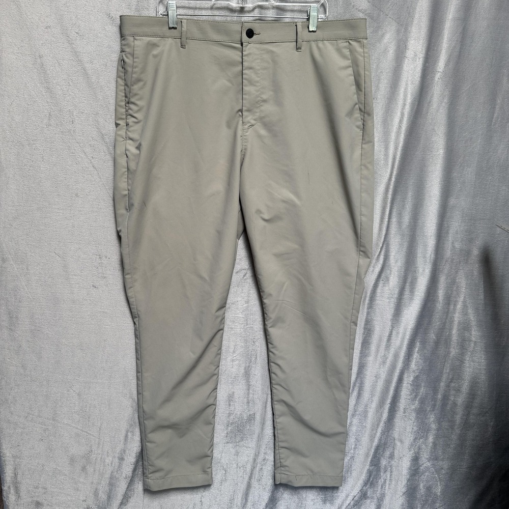 Banana Republic‎ Pants Mens 40x30 Khaki Polyester Dress Chino Golf Casual